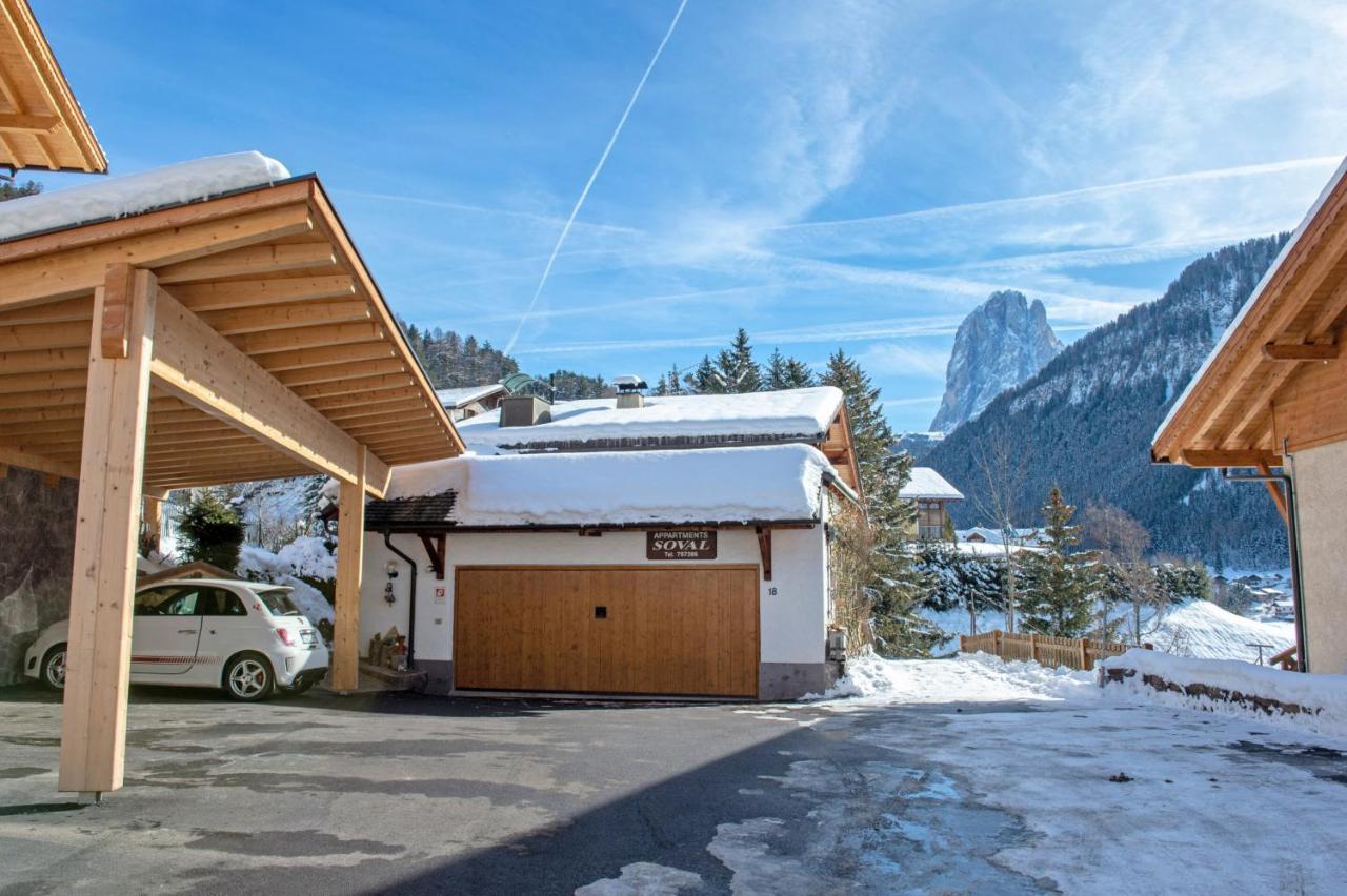 Apartment Soval Ortisei Eksteriør bilde